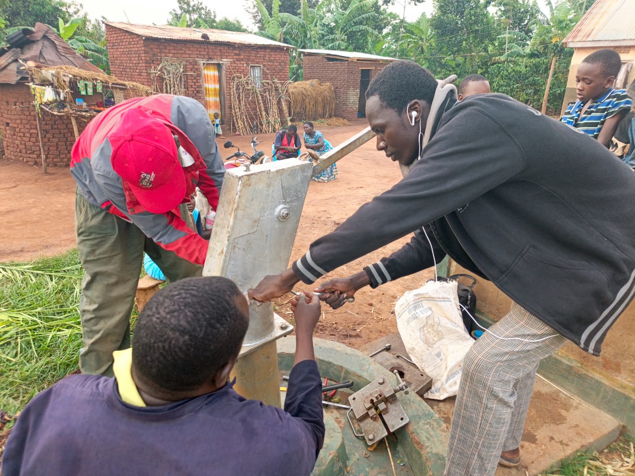 borehole10 Borehole maintenance project in Walanga